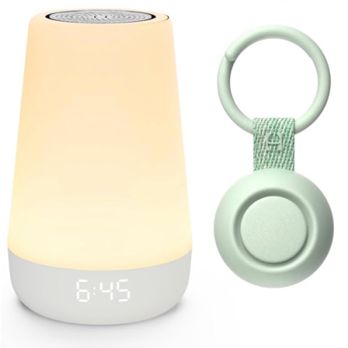 Hatch for Baby Sleep Bundle: Home & Travel Sound Machines Includes Rest 2nd Gen and Portable Hatch Go (Mint)