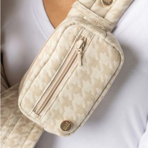 The Monarch Accessory Bag - Houndstooth – Mabē