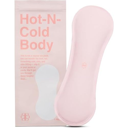 Reusable Hot & Cold Therapy Pack for Postpartum Pain Relief - Slim-Fit C-Section & Perineal Ice Pads, Versatile Warming Pack for Lower Back Pain, Swelling, and Bruising (1 Pair)