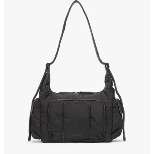Crossbody Diaper Bag - BLACK