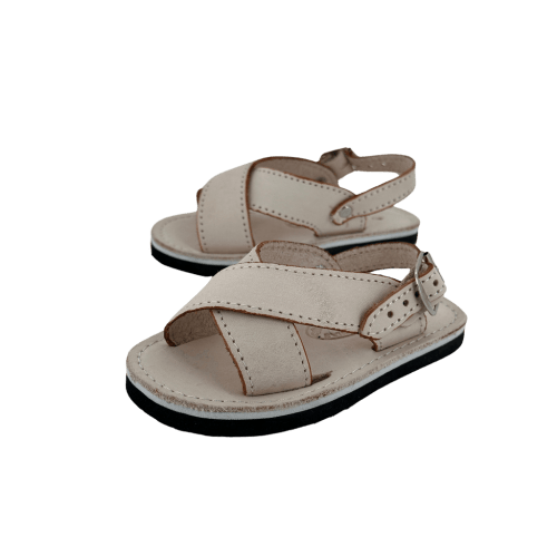 Kids' Natural Huarache Cruzado