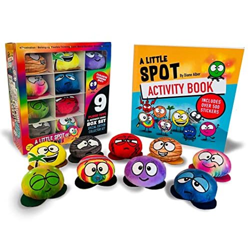 A Little SPOT of Feelings 9 Plush Toys with Activity Book Box Set