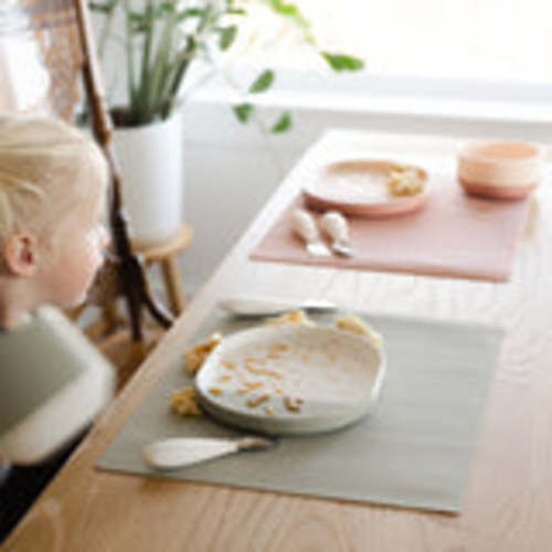 2-Pack Silicone Table Placemat - Large – Yeah Baby Goods