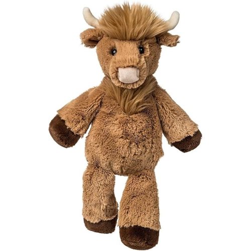 Mary Meyer Stuffed Animal Marshmallow Zoo Plush Soft Toy, 13-Inches, Hagrid Highland Cow