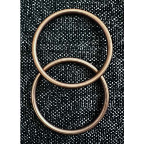 Large Aluminum Sling Ring - Bronze Whisper