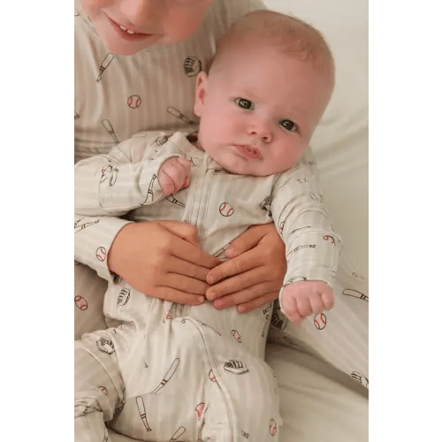 Ballpark Zip Pajamas — h o n e y   c o m b