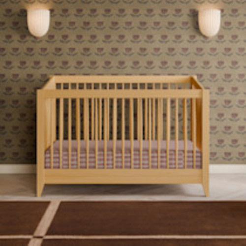 babyletto Sprout 4-in-1 Convertible Crib with Conversion Kit - Honey