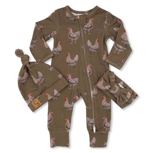 Chicken Folding Feet Jammies – Cowkid Clothing Company