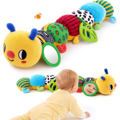 JoyCat Sensory Caterpillar Tummy Time Toy