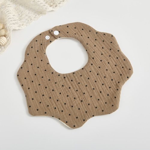 Cotton Muslin Skin-friendly Absorbent Bib 1 Piece