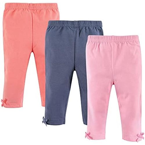 Hudson Baby Baby Girls' Cotton Pants and Leggings