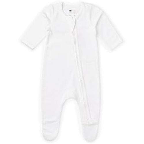 monica + andy Baby Organic Zipper One-Piece