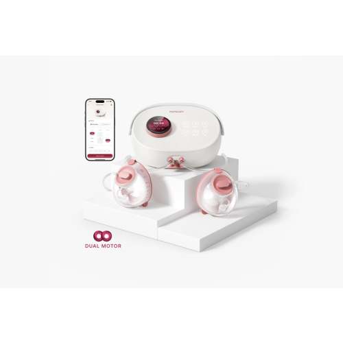 Momcozy V3 Double Electric Breast Pump | Dual-Motor Power