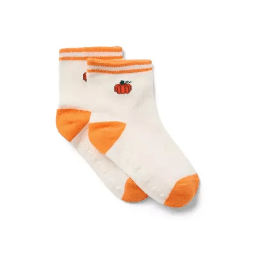 Baby Jet Ivory Pumpkin Baby Pumpkin Sock by Janie and Jack