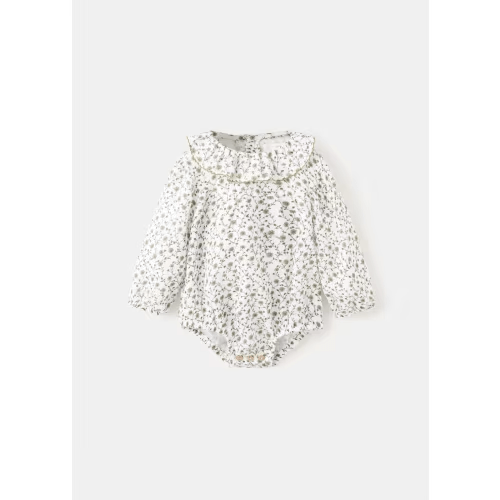 Floral-print romper suit - Kids | MANGO USA - 6-9M