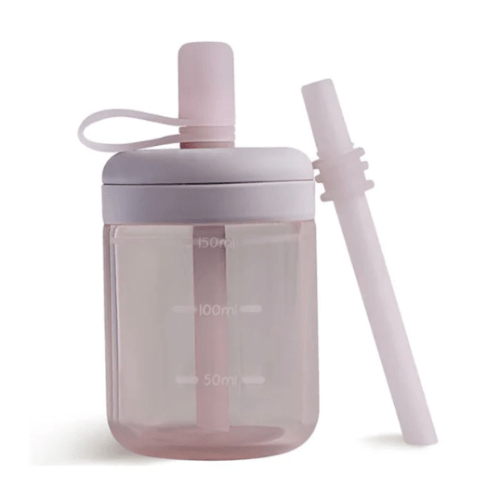 Silicone Training Cup with Straw