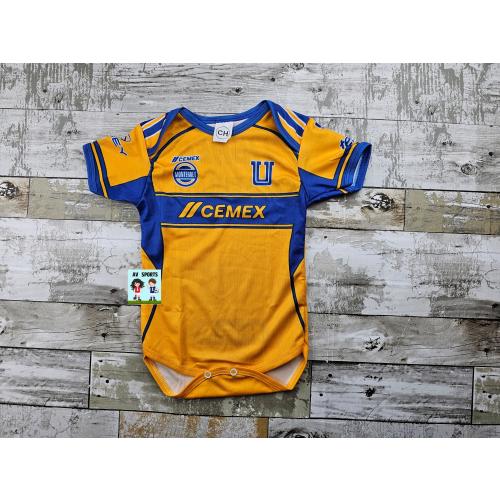 Tigres Baby Jersey, Mexican Football pañalero para bebé