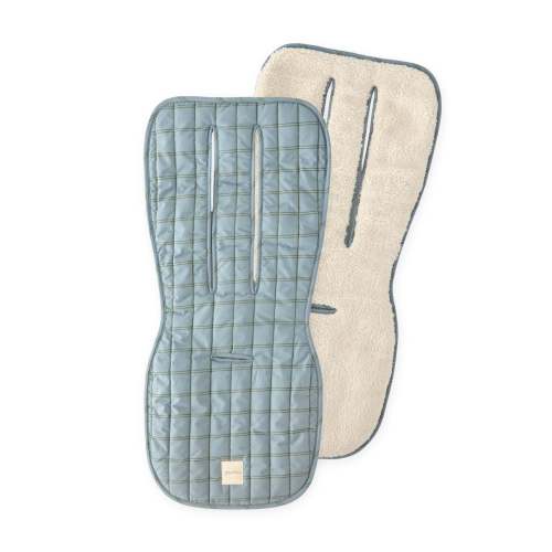 Reversible Stroller Insert - Windowpane/Sherpa – Pehr