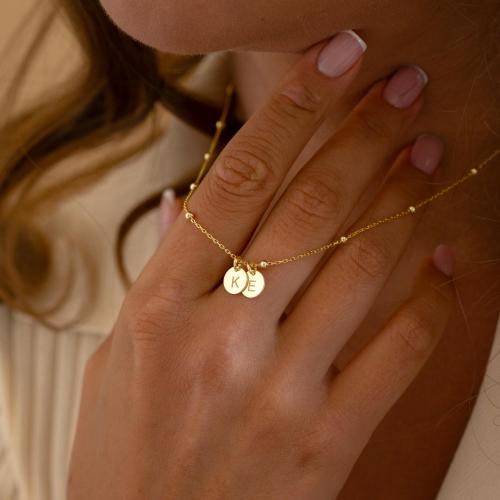 Personalized Initial Necklace, Custom Pendant Jewelry, Mom Necklace, Dainty Letter Jewelry, Kids Initial Necklace, Christmas Gift