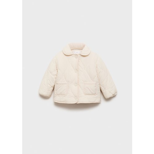 Padded anorak with shearling lining - Kids | MANGO USA