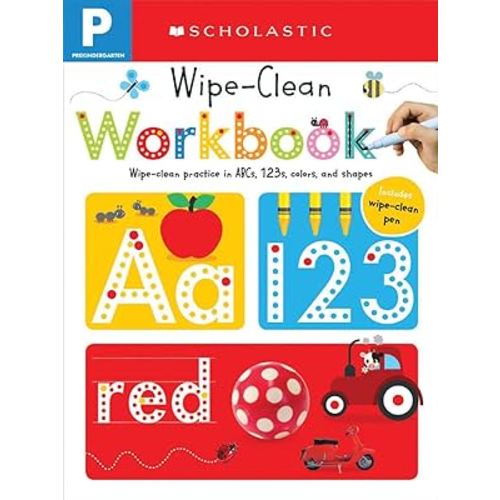 Pre-K Wipe-Clean Workbook: Scholastic Early Learners (Wipe-Clean)