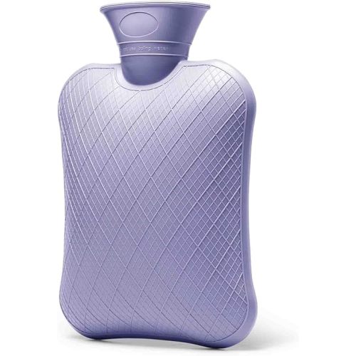 FORICOM Hot Water Bottle for Pain Relief, Hot Water Bag for Back Pain, Heating Pad 2Liter, Non Toxic and Rubber, Hot and Cold Therapy,Made in PVC