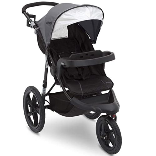 Jeep Classic Jogging/Beach Stroller by Delta Children, Grey