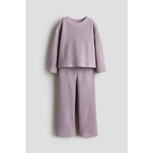 2-PIECE WAFFLED COTTON SET