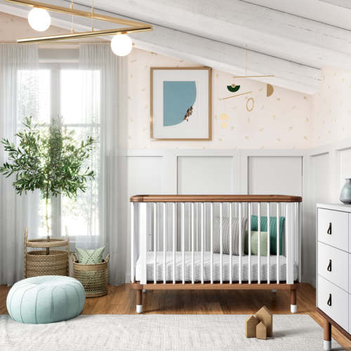 The Cloud Crib | Modern Convertible Crib | Nestig