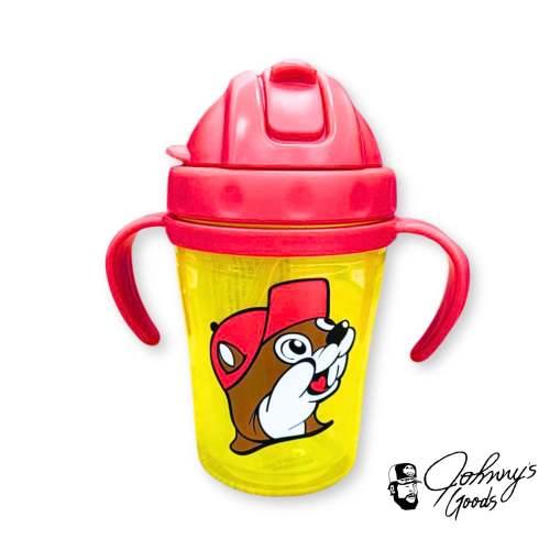 Buc-ee’s Toddler Sippy Cup – Spill-Proof Design with Iconic Beaver Logo