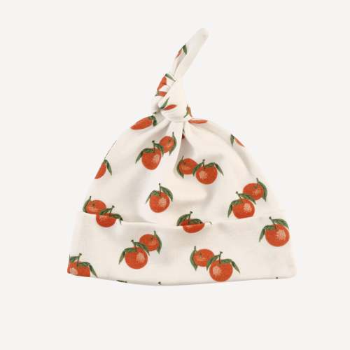 knot hat | clementine | organic cotton interlock – kate quinn