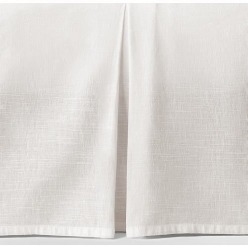 Washed Linen-Cotton Crib Skirt | RH Baby & Child