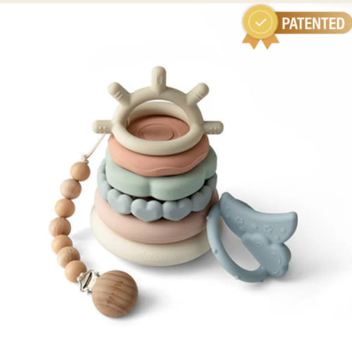 Stacking Teething Rings