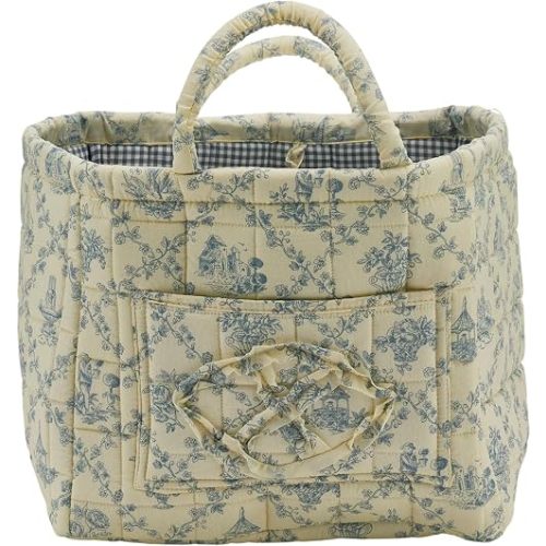 Boho Fabric Storage Basket, Large