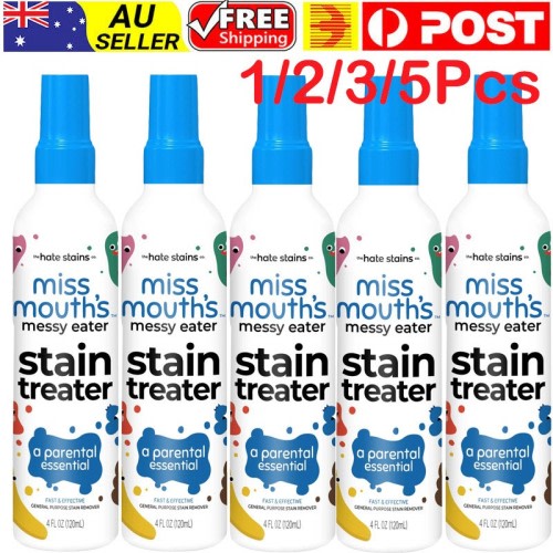 1-5X 120ml Miss Mouth's Messy \Eater] Stain Treater Spray Strength Spot Cleaner