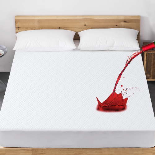 California King Mattress Protector Cooling Bamboo Mattress Protector with Deep Pocket Mattress Pad Cover, Supa Modern