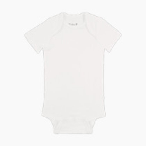 Kyte Baby Short Sleeve Bodysuit - Cloud, 0-3 M
