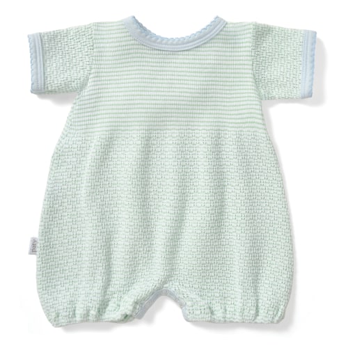 Paty Knit Solid Color Baby Bubble with Pima Trim - PatyInc