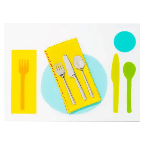 Kid's Montessori Placemat & Utensils | Lovevery