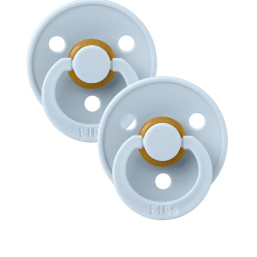 Blue 2 Pack BIBS Dummy - Baby Accessories - Purebaby - Purebaby