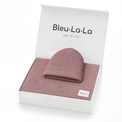 Baby Gift Set - Organic Cotton Newborn Blanket Essentials, Thoughtful Baby Shower & New Baby Gift for Boys & Girls (Luxe - Sugar Plum)