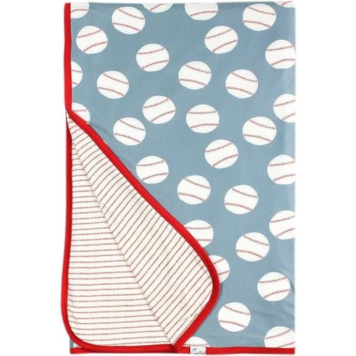 Copper Pearl Jumbo 3-Layer Baby Blanket: Soft Quilts for Boys & Girls | Breathable, Cozy Toddler Blanket | Newborn Quilt | 46x46 Premium Polyester/Rayon | Slugger