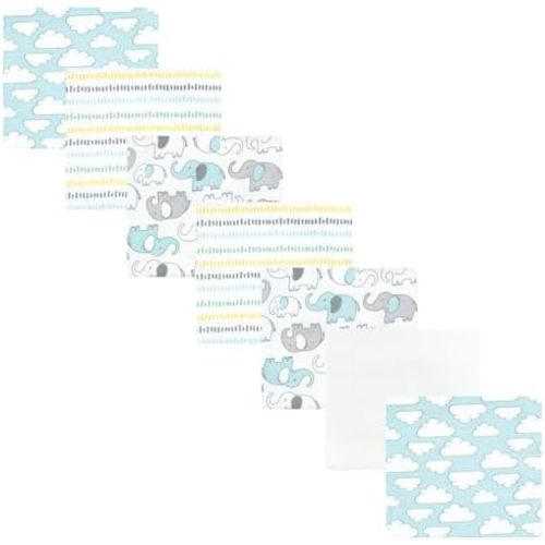 Luvable Friends Little Treasure Flannel Receiving Blankets 7pk