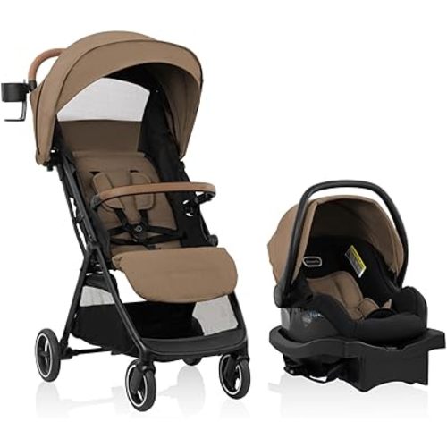Otto+ Travel System w/LiteMax Infant Car Seat (Caramel Tan)