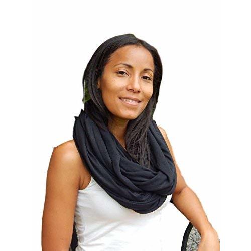Nursing Scarf for Breastfeeding | Infinity Nursing Cover Hides Back for Privacy
