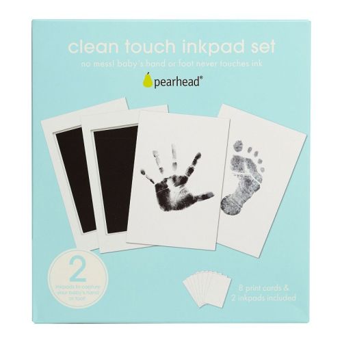 Pearhead 2-pk. Clean Touch Newborn Handprint & Footprint Kit