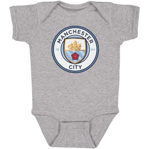 500 Level Manchester City Primary Logo One-Piece Infant Bodysuit