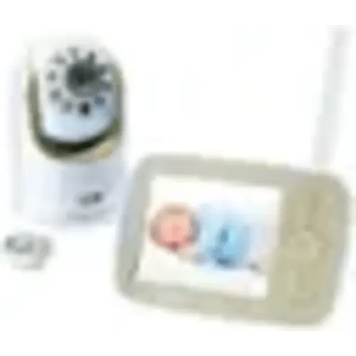 Infant Optics - Video Baby Monitor with 3.5" Screen - Gold/White