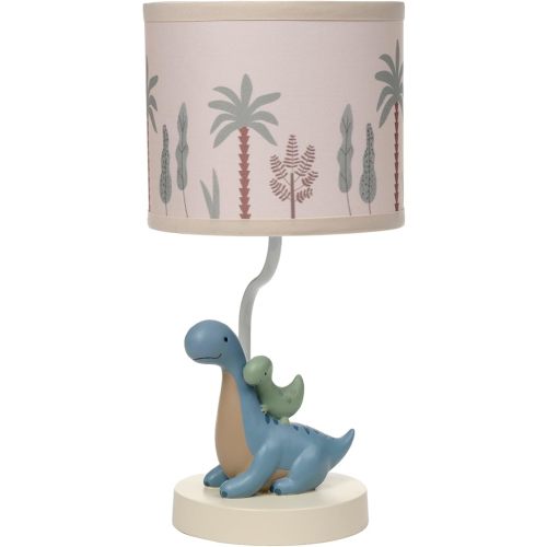 Lambs & Ivy Dino-Might Custom Designed 3D Dinosaur Nursery Lamp with Shade