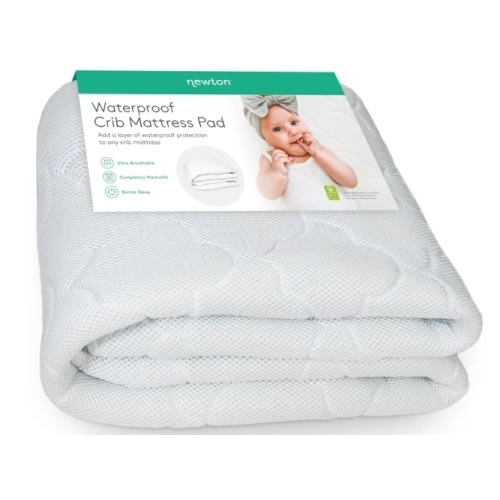 Waterproof Crib Mattress Pad - Crib 2-Pack